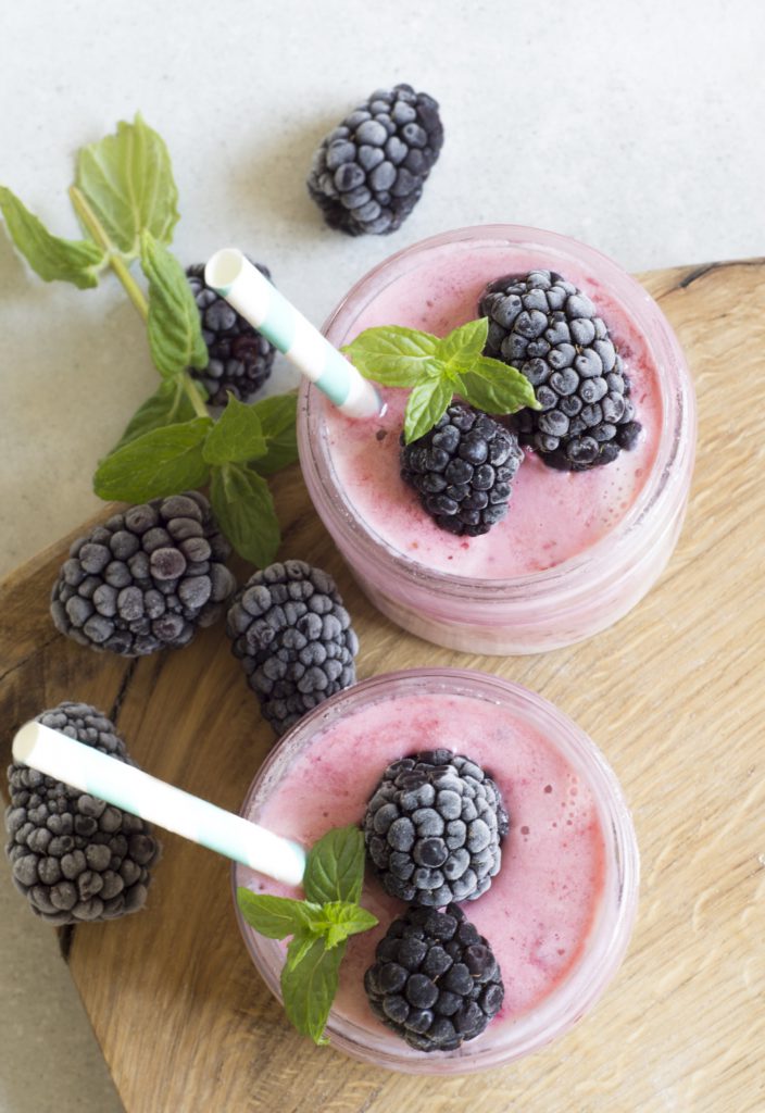 past een smoothie in een low carb dieet?